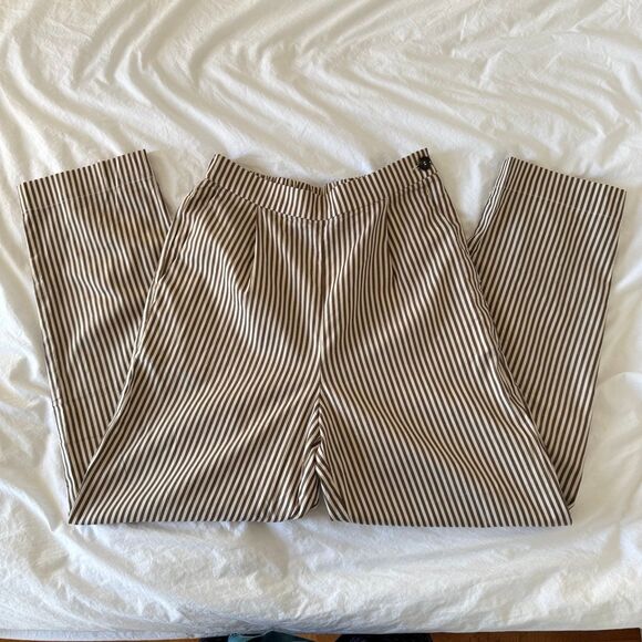 Love Bonito Grenda Elastic Striped Peg Leg Pants - Picture 3 of 7